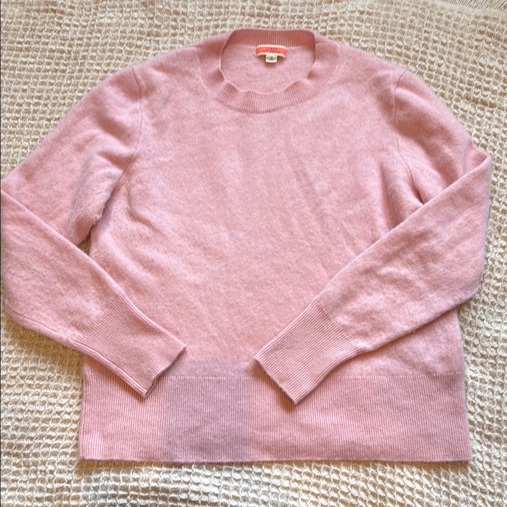 J.Crew Pink Cashmere Sweater